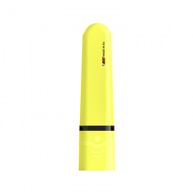 SURLIGNEUR BIC PUBLICITAIRE 'HIGHLIGHTER FLAT' - jaune