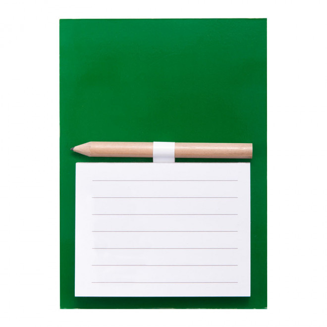 BLOC-NOTE AIMANTE PERSONNALISABLE 'AIMAMBLOC' - vert