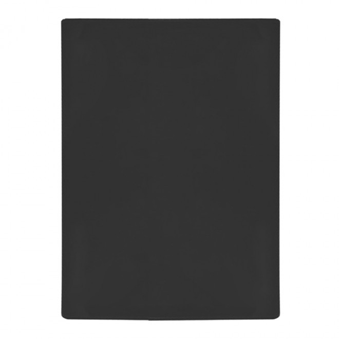 COUVERTURE CARNET SANTE PERSONNALISABLE ' ANZIO' - noir