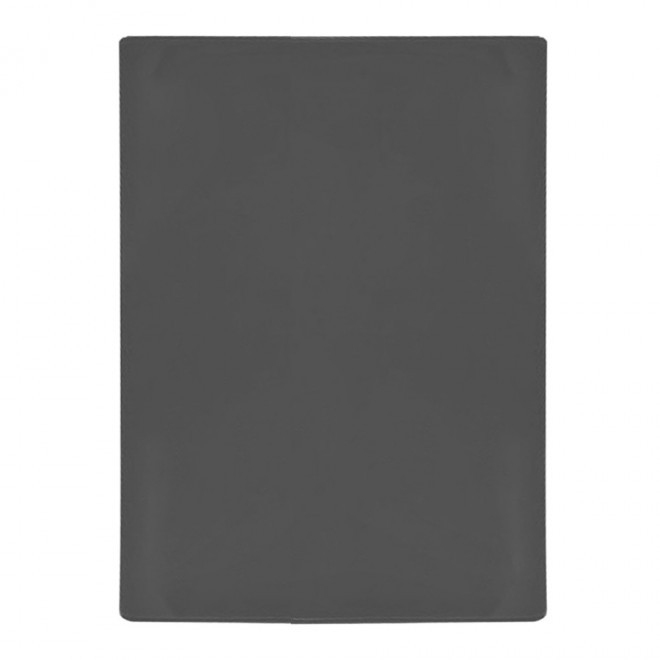 COUVERTURE CARNET SANTE PERSONNALISABLE ' ANZIO' - anthracite