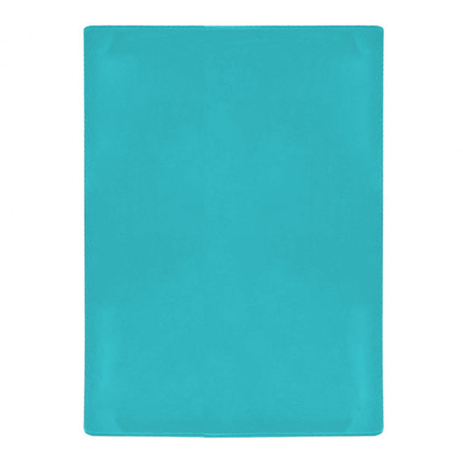 COUVERTURE CARNET SANTE PERSONNALISABLE ' ANZIO' - aqua