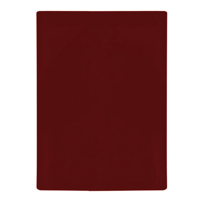 COUVERTURE CARNET SANTE PERSONNALISABLE ' ANZIO' - bordeaux