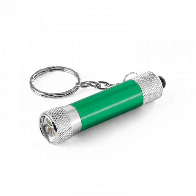 PORTE CLES LAMPE PERSONNALISABLE 'VISTA RECYCLE' - vert