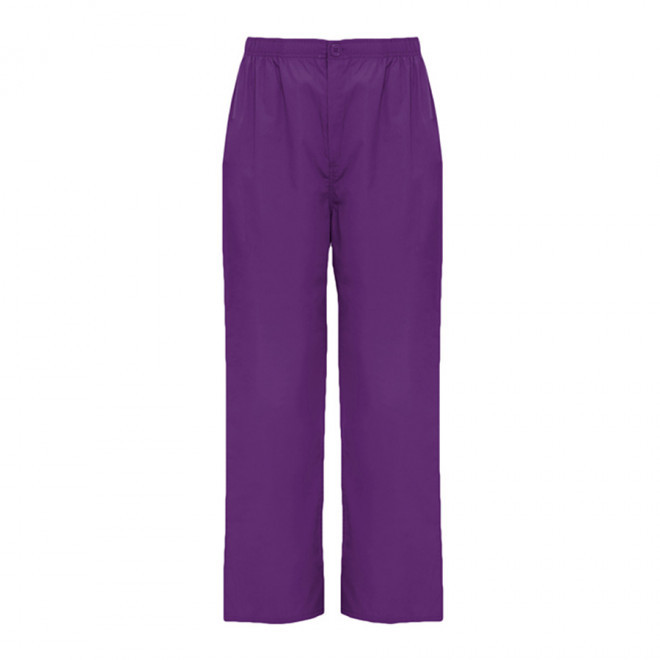 PANTALON SERVICE MEDICALE PERSONNALISABLE 'VADEME' - raisin