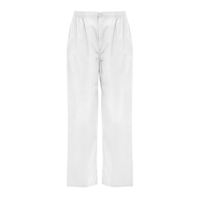 PANTALON SERVICE MEDICALE PERSONNALISABLE 'VADEME' - blanc