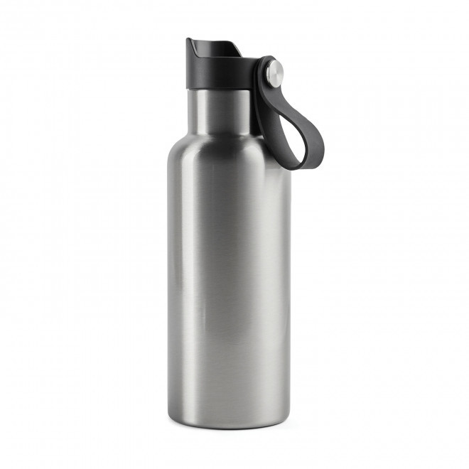 BOUTEILLE ISOTHERME PERSONNALISABLE SPORT 500ML 'TIALI' - argenté