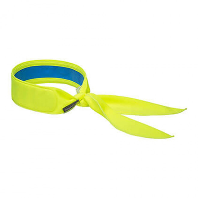 FOULARD PERSONNALISE RAFRAICHISSANT 'KENDA' - jaune