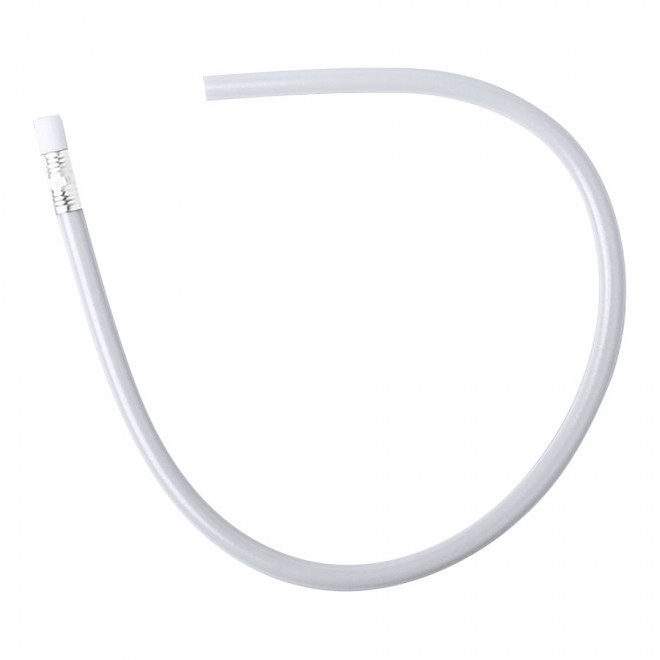 CRAYON PUBLICITAIRE FLEXIBLE 'GIGANTO' - blanc