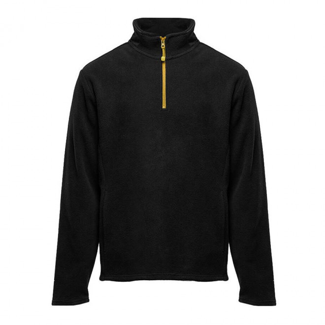 POLAIRE PERSONNALISABLE DEMI ZIP BLACK MATCH 'PERSIC' - black/gold