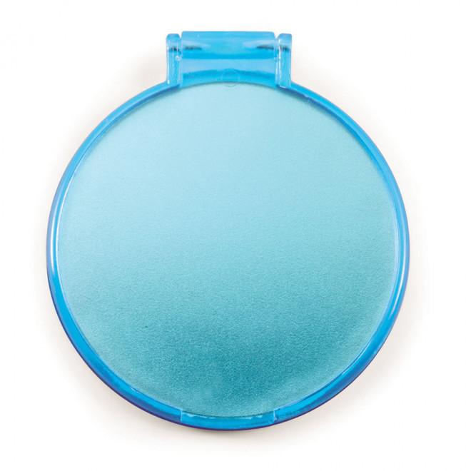 MIROIR DE POCHE PUBLICITAIRE 'BEAUTY' - bleu
