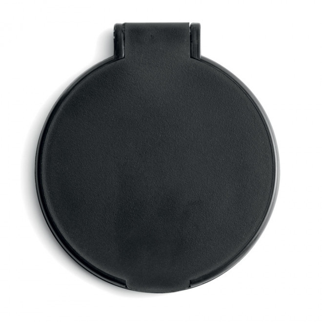 MIROIR DE POCHE PUBLICITAIRE 'BEAUTY' - noir