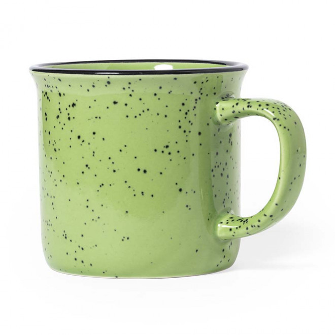TASSE PERSONNALISEE CERAMIQUE VINTAGE 'MUGGIO' - vert