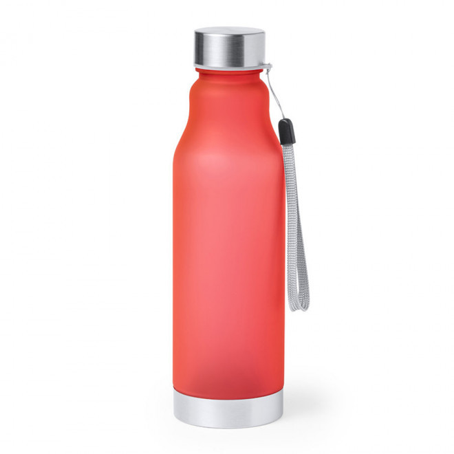 BOUTEILLE RPET 600 ML PERSONNALISABLE 'DORIO' - rouge