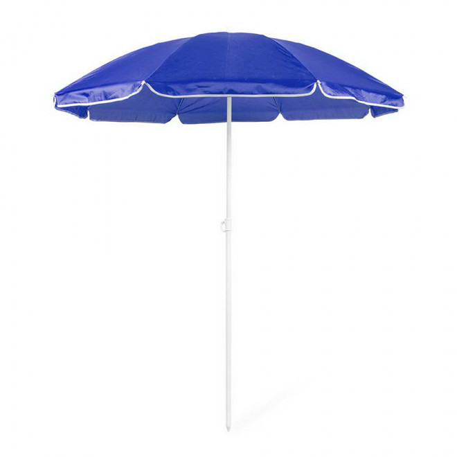 PARASOL PLAGE PERSONNALISABLE 150CM UNICOLOR 'PARISO' - bleu