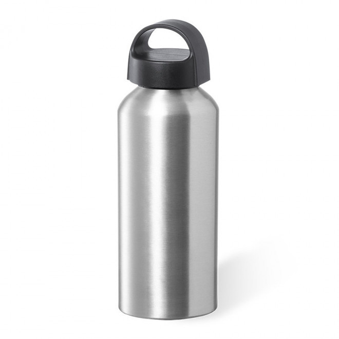 GOURDE PERSONNALISABLE EN ALU 500 ML 'STALA' - argenté