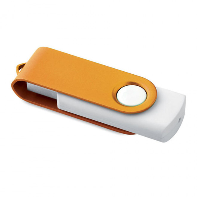 CLE USB PUBLICITAIRE 'ROTOFLASH' 1 GO A 32 GO - orange
