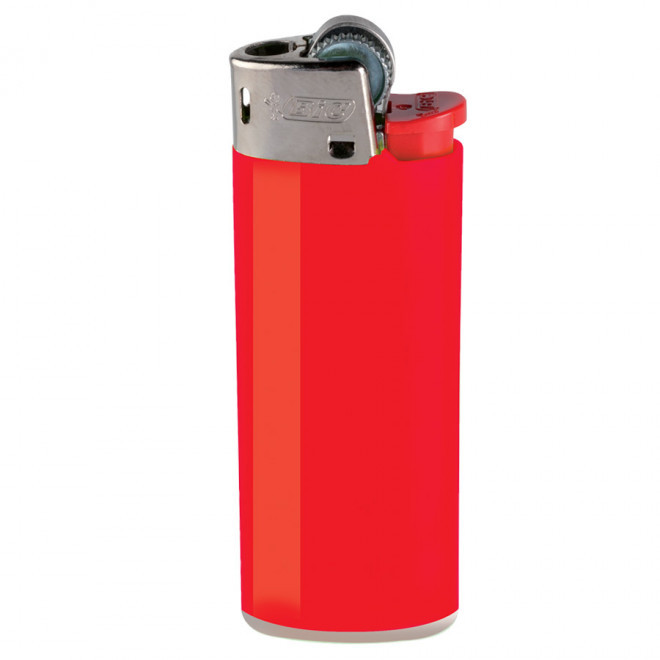 MINI BRIQUET PUBLICITAIRE CLASSIQUE BIC® J25 'FUEGO' - rouge