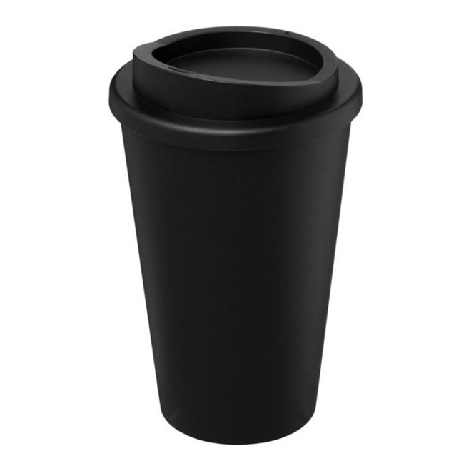 GOBELET PERSONNALISABLE ISO RECYCLE AMERICANO® 'IBON RECYCLE' - noir