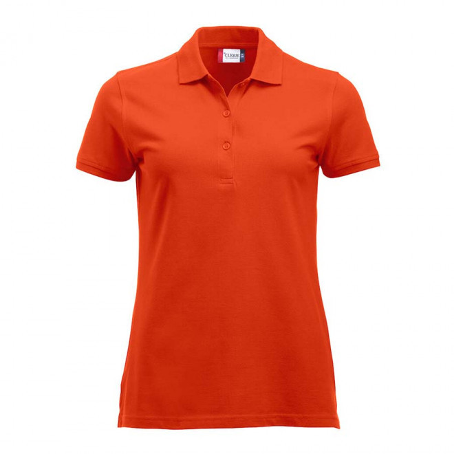 POLO PERSONNALISABLE FEMME 'BORDI' - orange