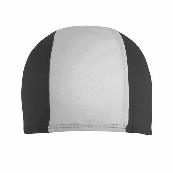 BONNET PISCINE PERSONNALISABLE 'CAPSWIM' - noir/blanc
