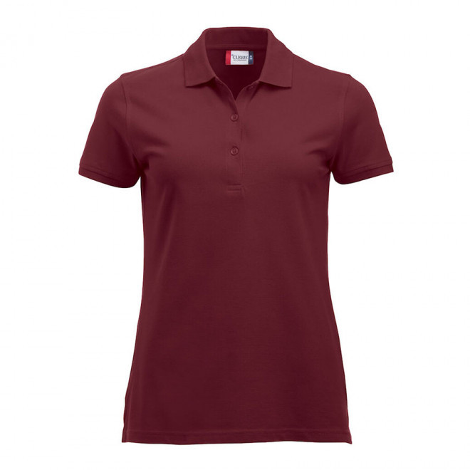 POLO PERSONNALISABLE FEMME 'BORDI' - bordeaux