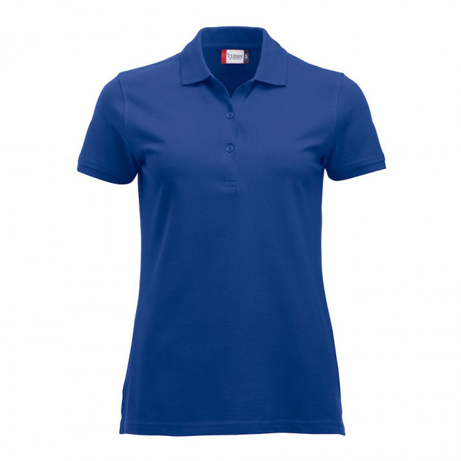 POLO PERSONNALISABLE FEMME 'BORDI' - bleu