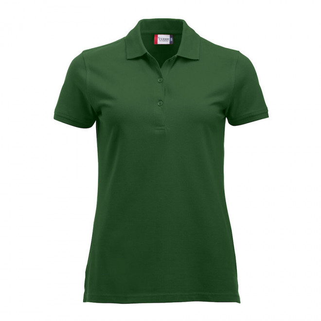 POLO PERSONNALISABLE FEMME 'BORDI' - vert bouteille