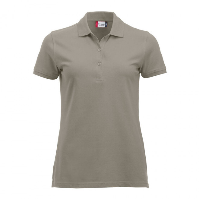 POLO PERSONNALISABLE FEMME 'BORDI' - argent