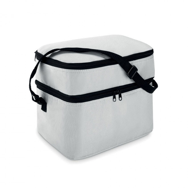 SAC BANDOULIERE ISOTHERME PERSONNALISABLE 'COLDY' 4J - blanc