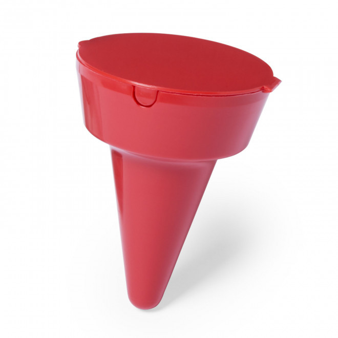 CENDRIER PORTABLE PERSONNALISABLE 'SANDYTO' - rouge