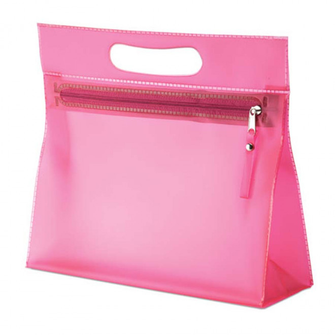 TROUSSE DE TOILETTE PERSONNALISABLE 'MOONLIGHT' 4J - fuchsia