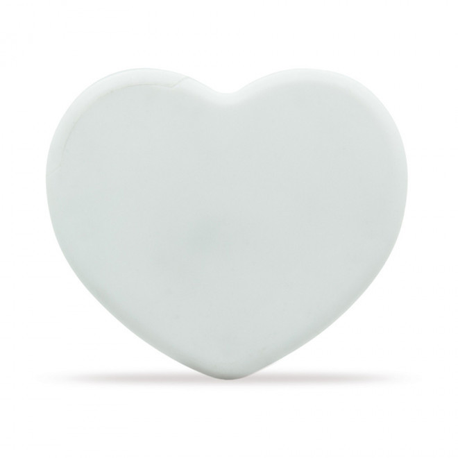 BOITE BONBONS PERSONNALISABLE 'SKITTY HEART' 4J - blanc