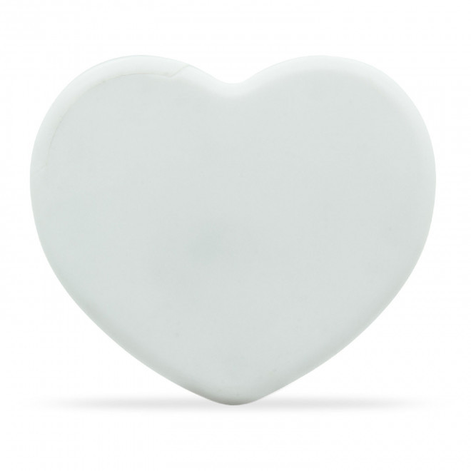 DISTRIBUTEUR DE BONBONS PERSONNALISABLE 'SKITTY COEUR' - blanc
