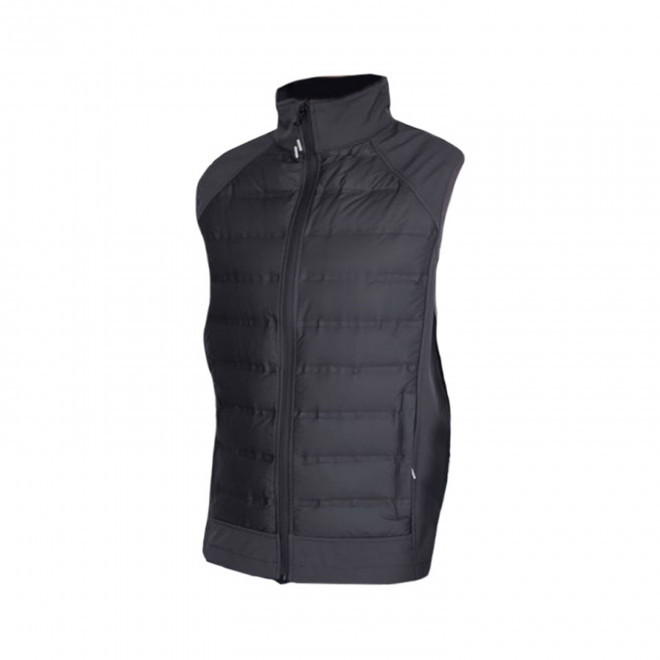 BODYWARMER PERSONNALISÉ FEMME MUSTAGHATA® 'OMEGA' - noir