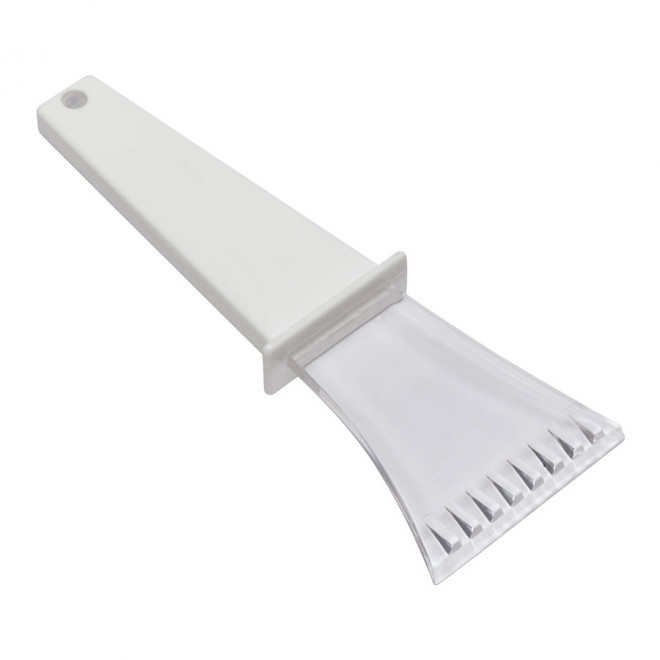 GRATTOIR PARE-BRISE PUBLICITAIRE 'AVORIAZ' - blanc