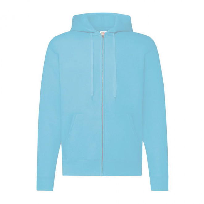 SWEAT-SHIRT MIXTE PERSONNALISABLE 'MORELLO' - bleu azur
