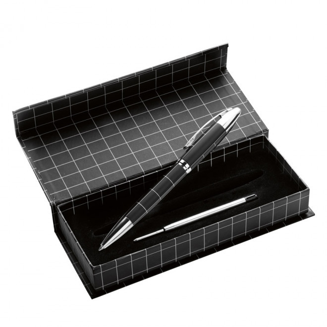 STYLO PUBLICITAIRE 'AGANA' - noir