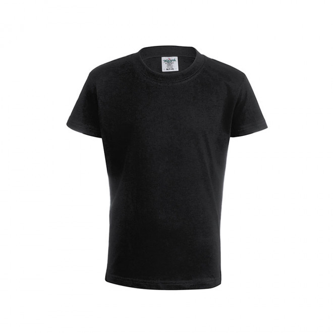TEE-SHIRT ENFANT COULEUR 'NAYA' 150GR - noir