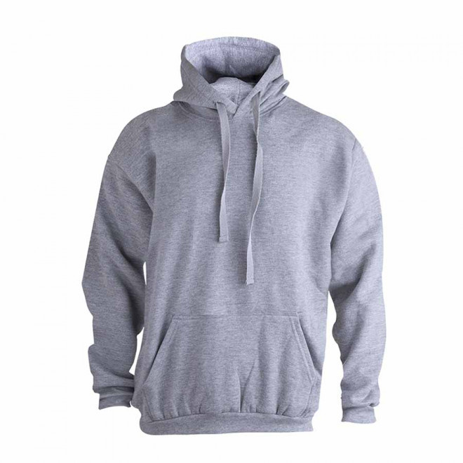 SWEAT CAPUCHE MIXTE PERSONNALISABLE 280G 'MORALIE' - gris
