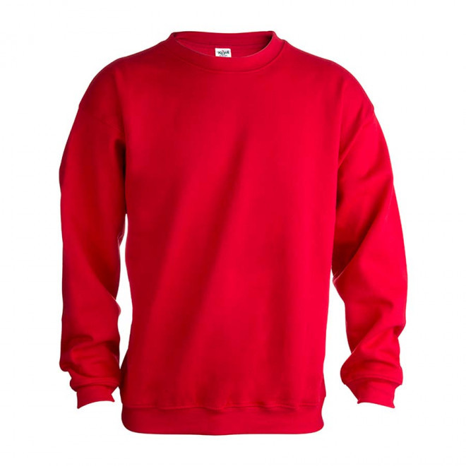 SWEAT COL ROND MIXTE PUBLICITAIRE 280G 'MORALIE' - rouge