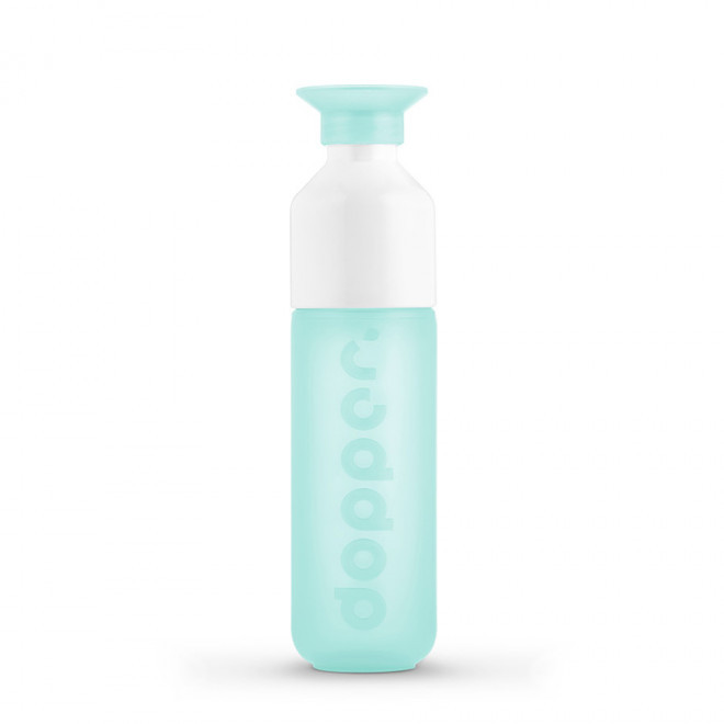 BOUTEILLE PERSONNALISÉE DOPPER  ORIGINAL® 450ML 'LOSTRI' - bleu polaire