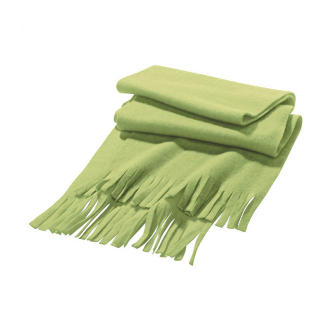 ECHARPE PUBLICITAIRE POLAIRE 'FEMINA' - vert