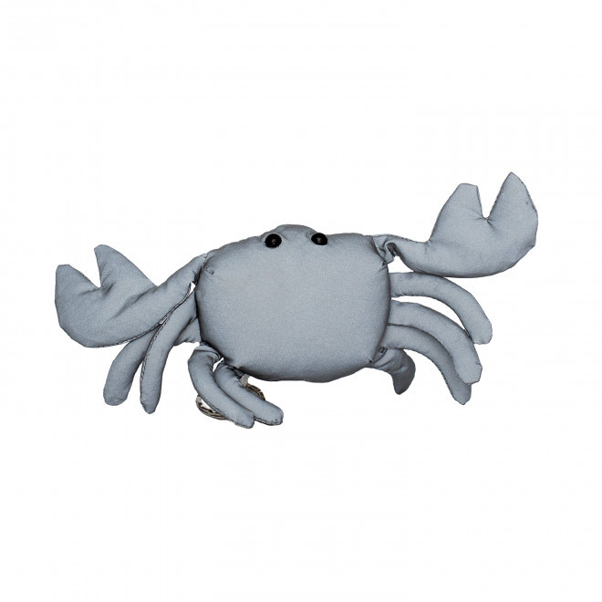 PORTE CLES PUBLICITAIRE REFLECHISSANT 'VISIBLU' - crabe