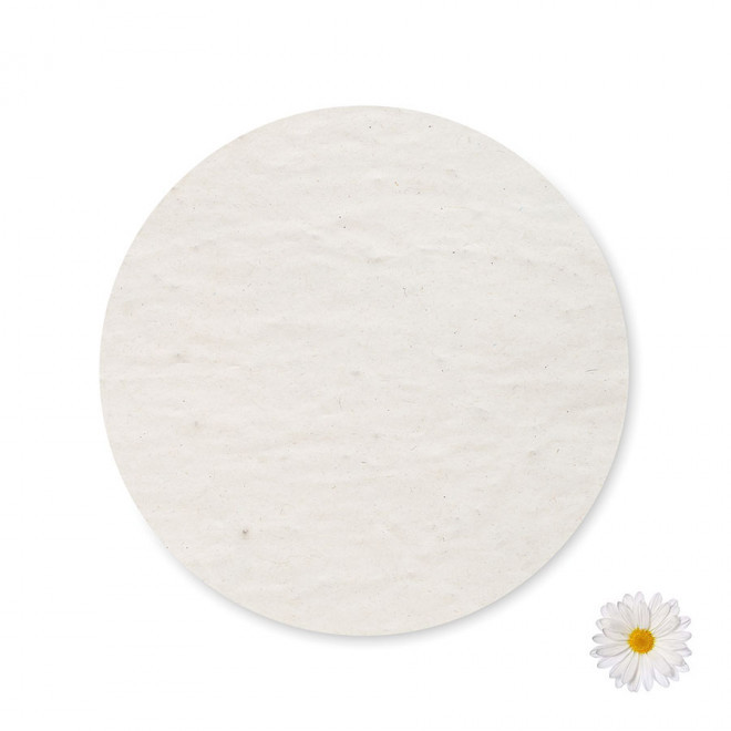 DESSOUS DE VERRE ENSEMENCÉ PERSONNALISABLE 'LULE' - marguerite