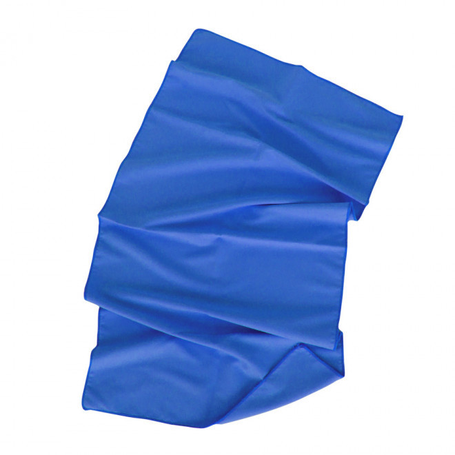 SERVIETTE MICROFIBRE PERSONNALISÉE 50x100 CM 'MELIS - bleu royal