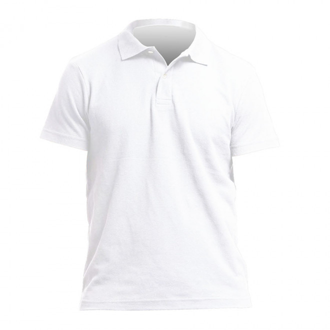 POLO PERSONNALISABLE LES FILOSOPHES® 'SARTRE' - blanc