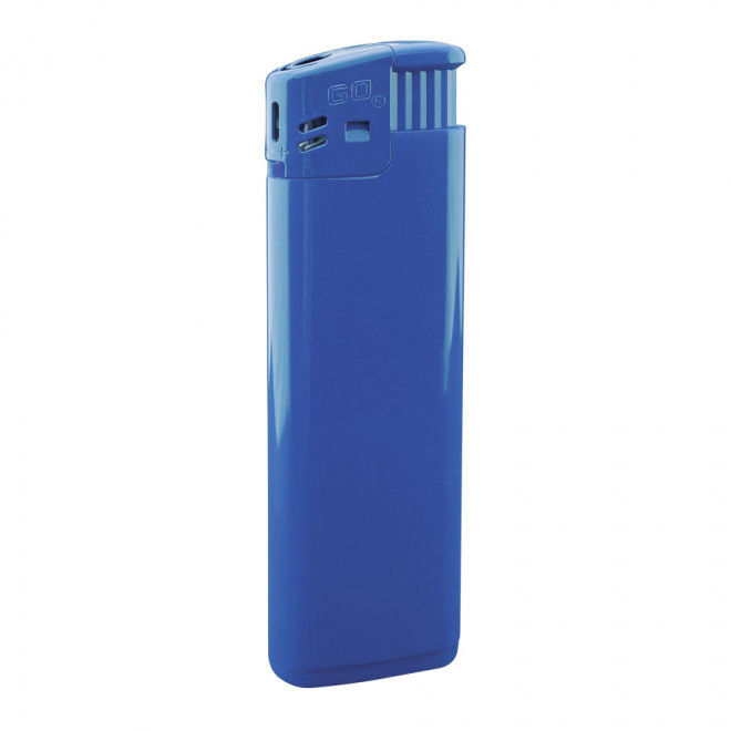 BRIQUET PUBLICITAIRE RECHARGEABLE PIEZO 'ERIS' - bleu