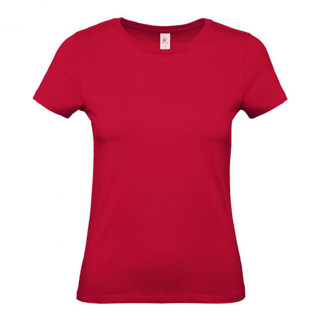 TEE-SHIRT FEMME B&C PERSONNALISABLE 'PALTO 145G' - rouge profond