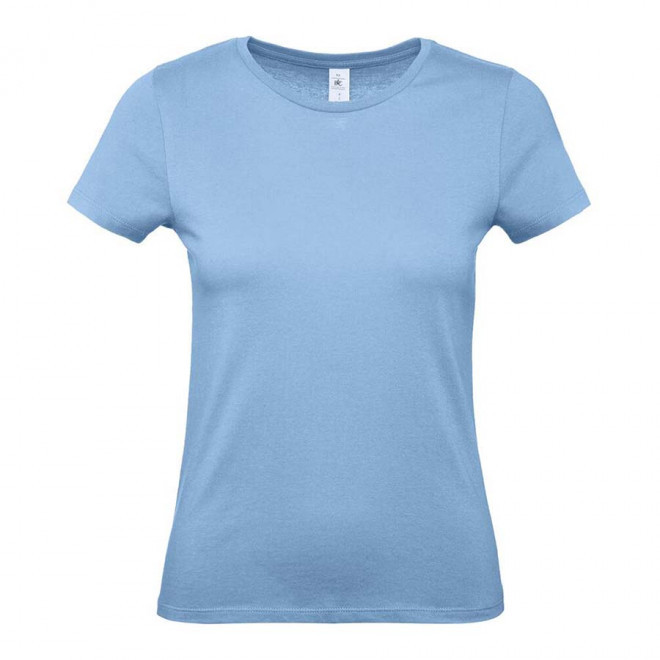 TEE-SHIRT FEMME B&C PERSONNALISABLE 'PALTO 145G' - bleu ciel