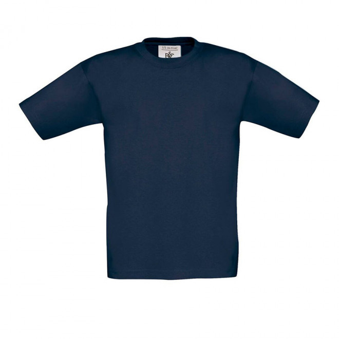 TEE-SHIRT ENFANT B&C PERSONNALISABLE 'PALTO 145G' - light navy
